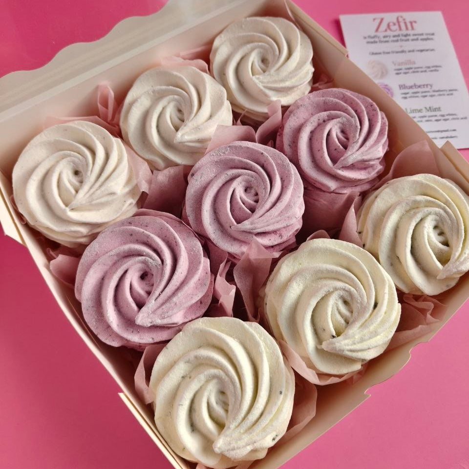 Zefir "Cloud nine" - 9 pieces box - Mono Flavor